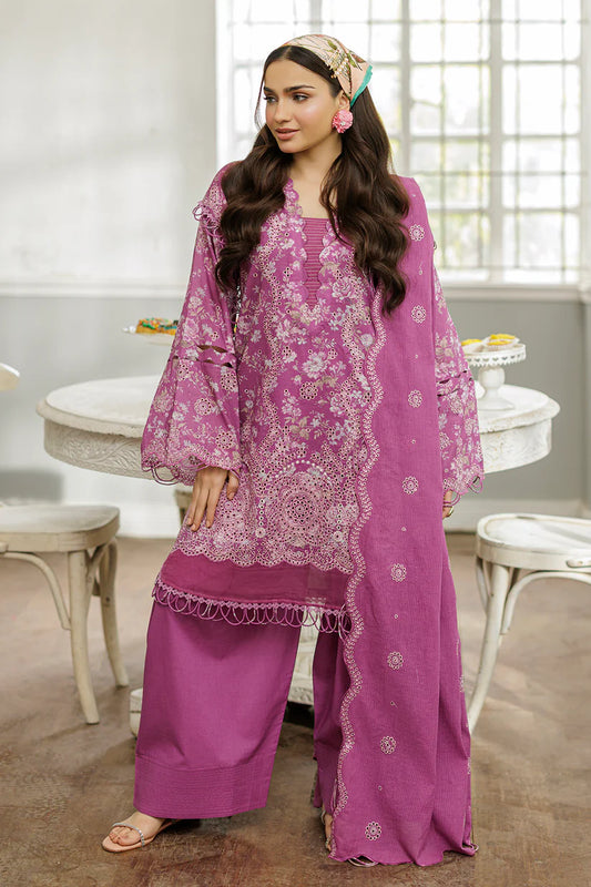 Zellbury - Embroidered Chikankari Shirt Shalwar Dupatta - 4027