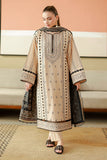 Zellbury - Embroidered Chikankari Shirt Shalwar Dupatta - 4047