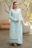 Zellbury - Embroidered Chikankari Shirt Shalwar Dupatta - 4060