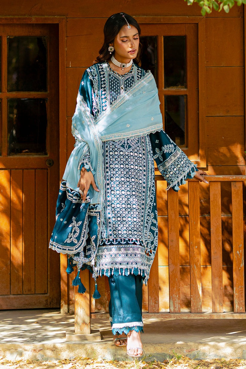 WULC26E34214 | ZELLBURY Embroidered Shirt Shalwar Dupatta