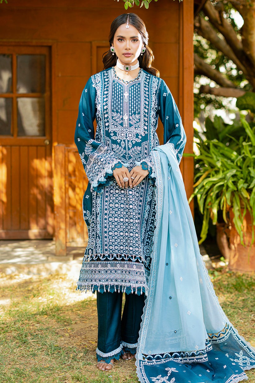 WULC26E34214 | ZELLBURY Embroidered Shirt Shalwar Dupatta
