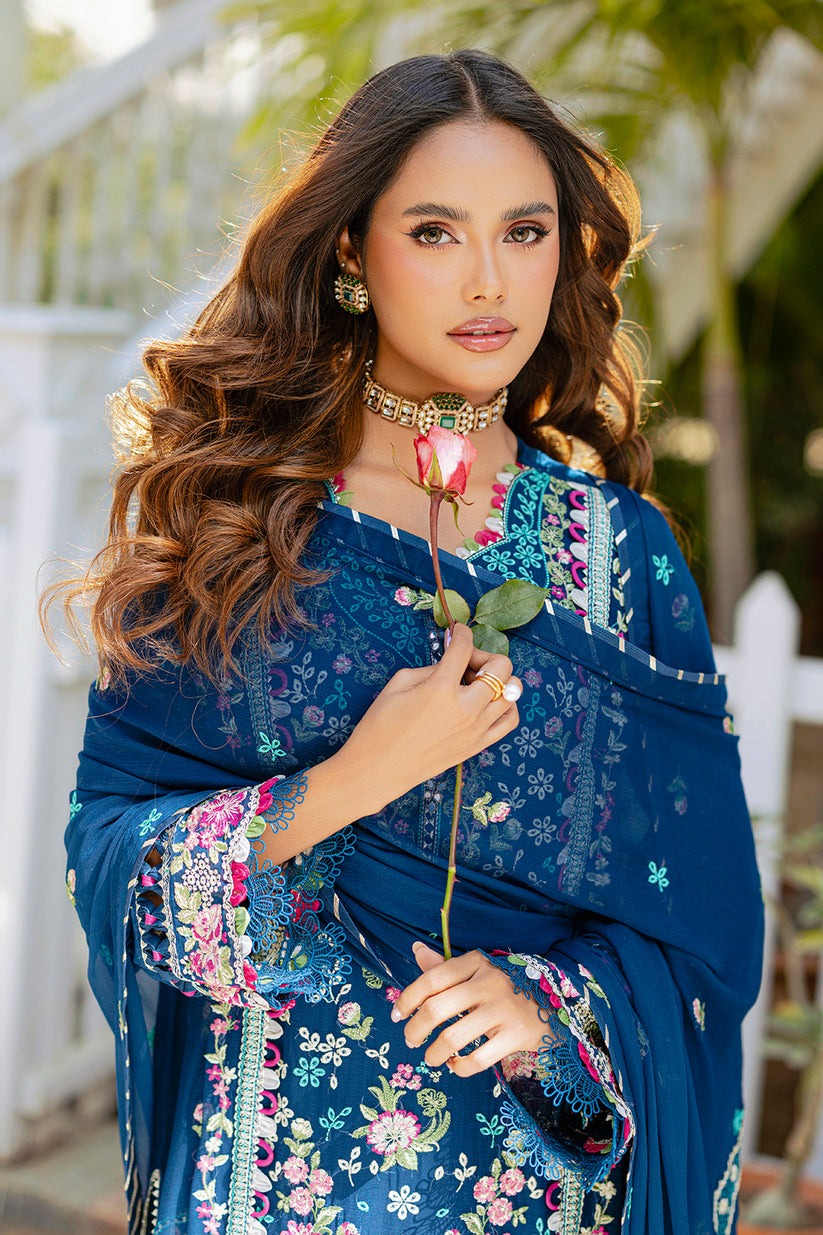 WULC26E34219 | ZELLBURY Embroidered Shirt Shalwar Dupatta