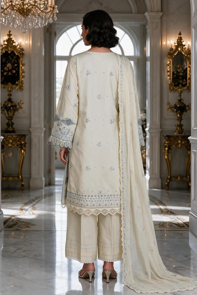 Zellbury | Embroidered Shirt Shalwar Dupatta - 4220