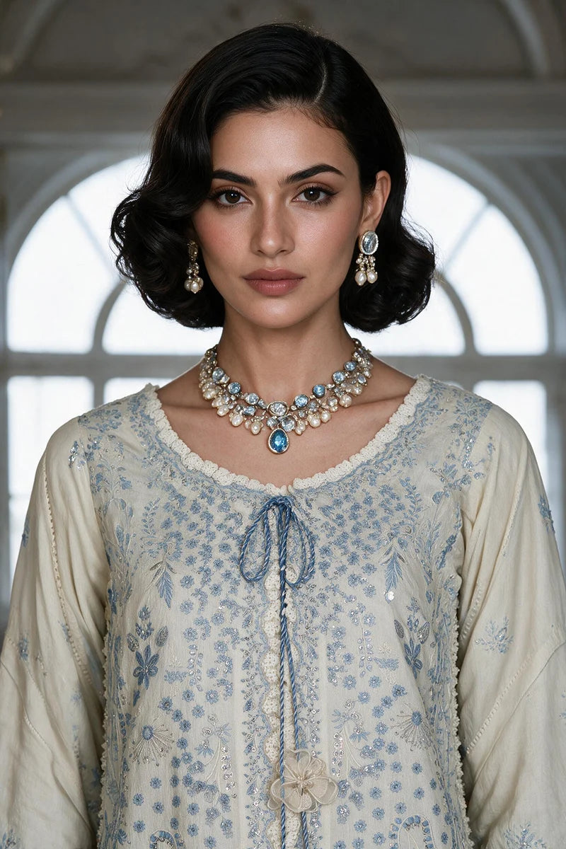 Zellbury | Embroidered Shirt Shalwar Dupatta - 4220