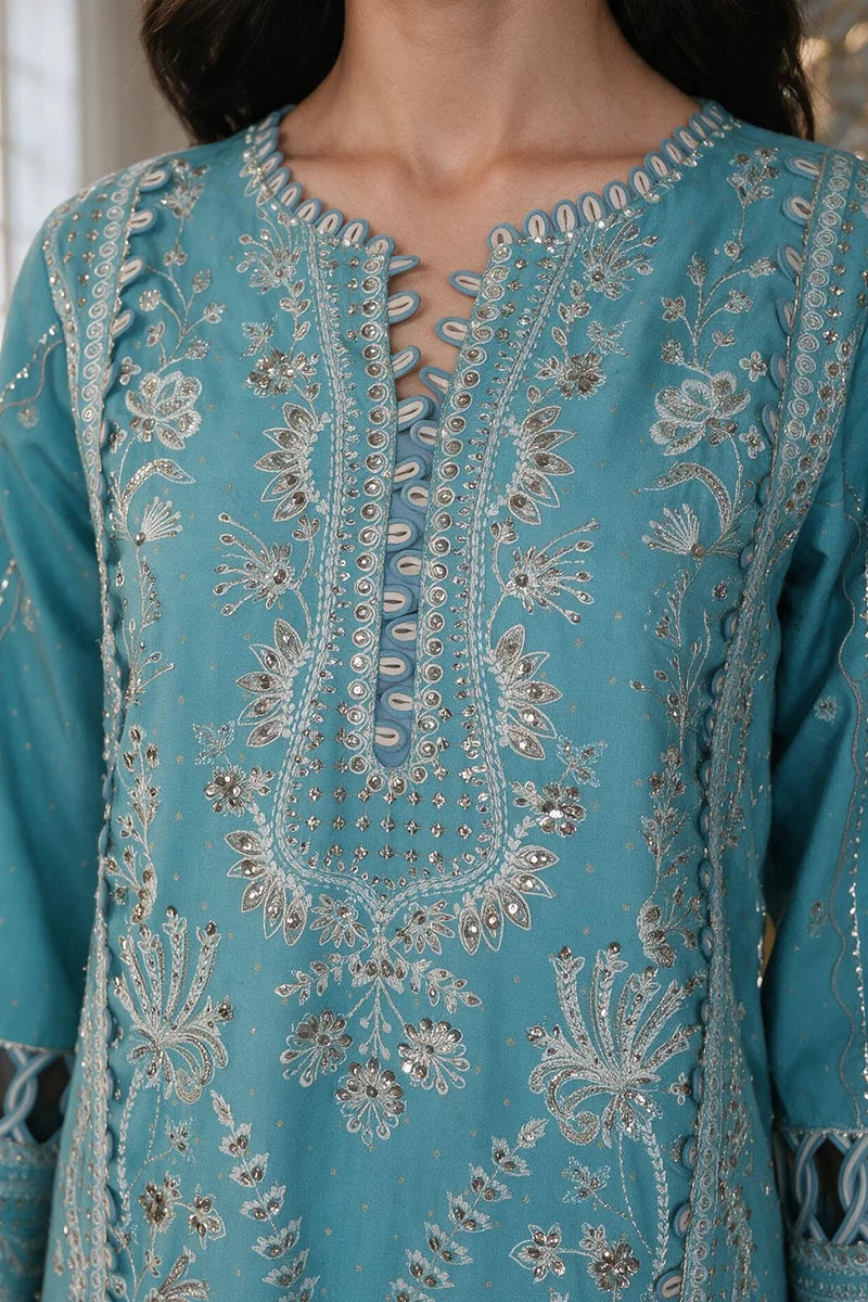 Zellbury | Embroidered Shirt Shalwar Dupatta - 4222