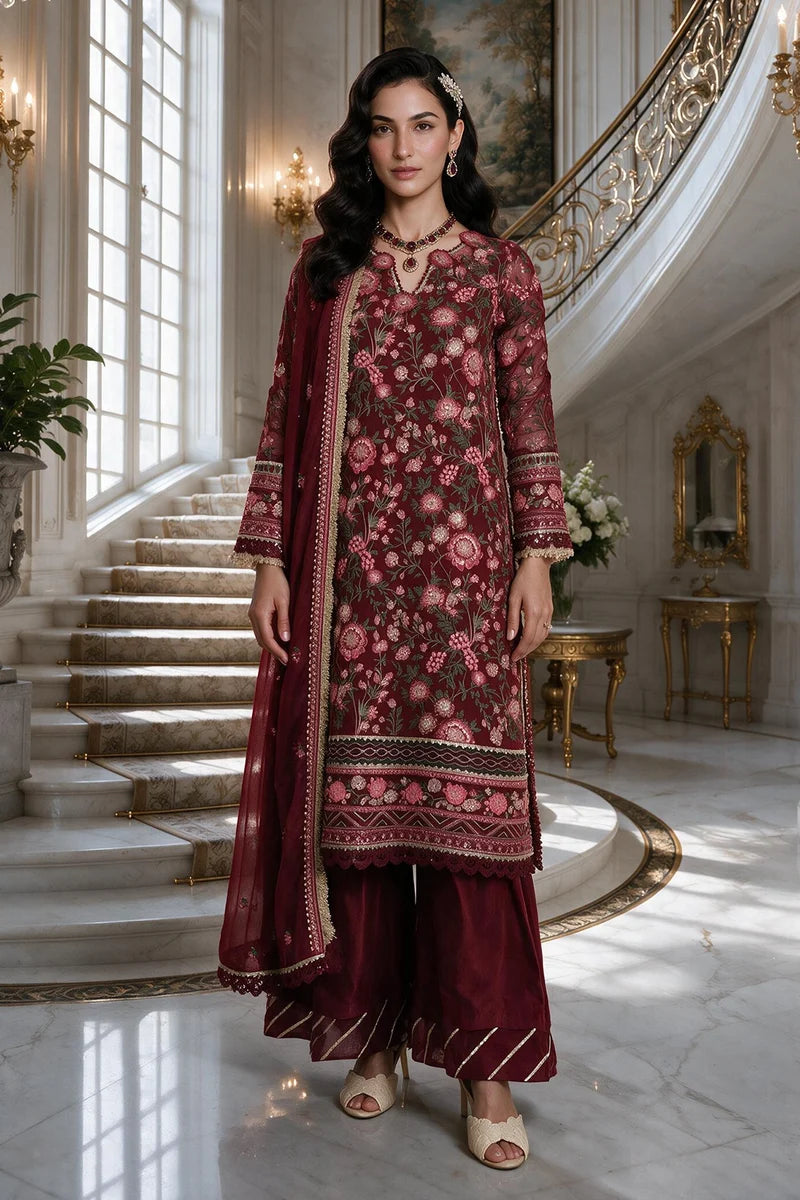 Zellbury | Embroidered Shirt Shalwar Dupatta - 4231