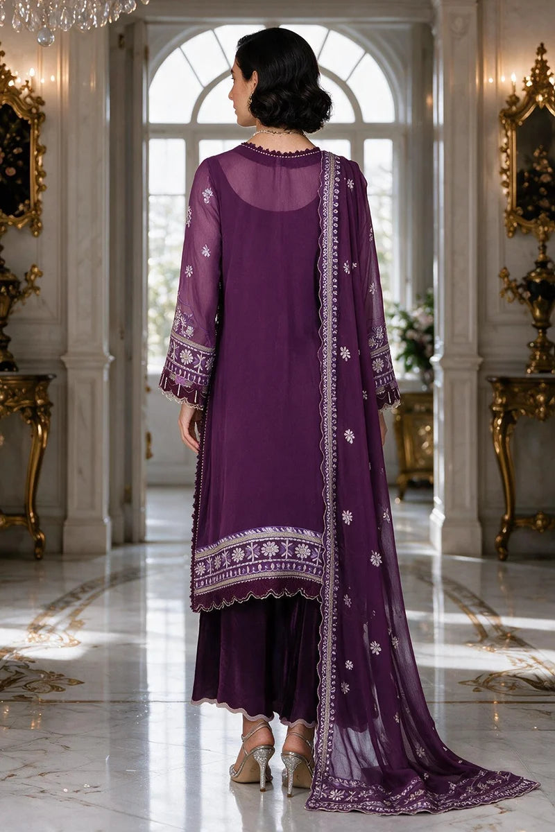 Zellbury | Embroidered Shirt Shalwar Dupatta - 4232