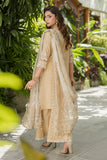 Zellbury - Embroidered Chikankari Shirt Shalwar Dupatta - 4081