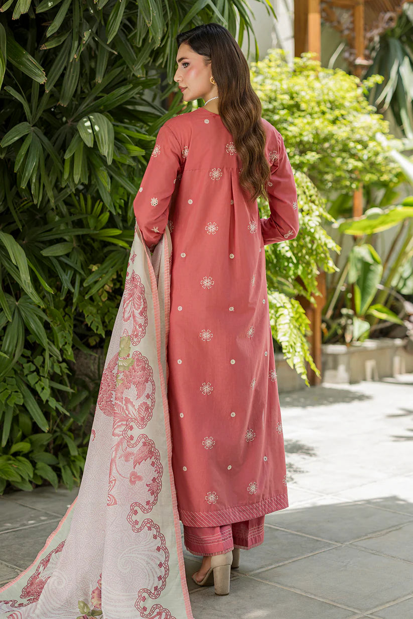 Zellbury - Embroidered Chikankari Shirt Shalwar Dupatta - 4082