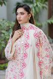 Zellbury - Embroidered Chikankari Shirt Shalwar Dupatta - 4096