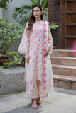 Zellbury - Embroidered Chikankari Shirt Shalwar Dupatta - 4096