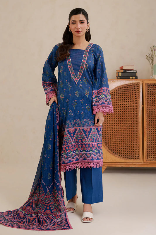 Zellbury | Shirt Shalwar Dupatta - WUS26X30756