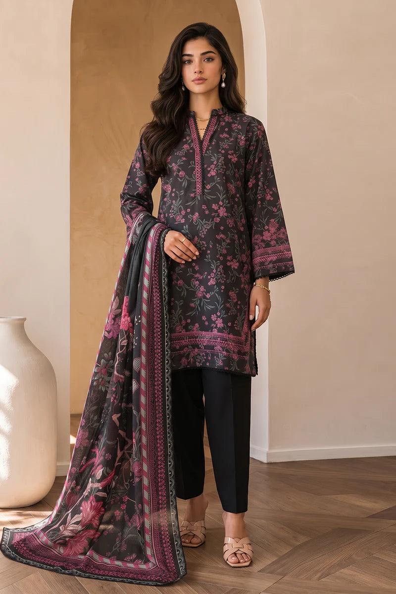 Zellbury | Shirt Shalwar Dupatta - WUS26X30816