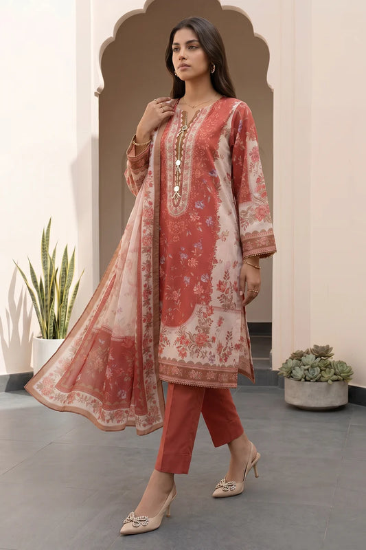 Zellbury | Shirt Shalwar Dupatta - 0939