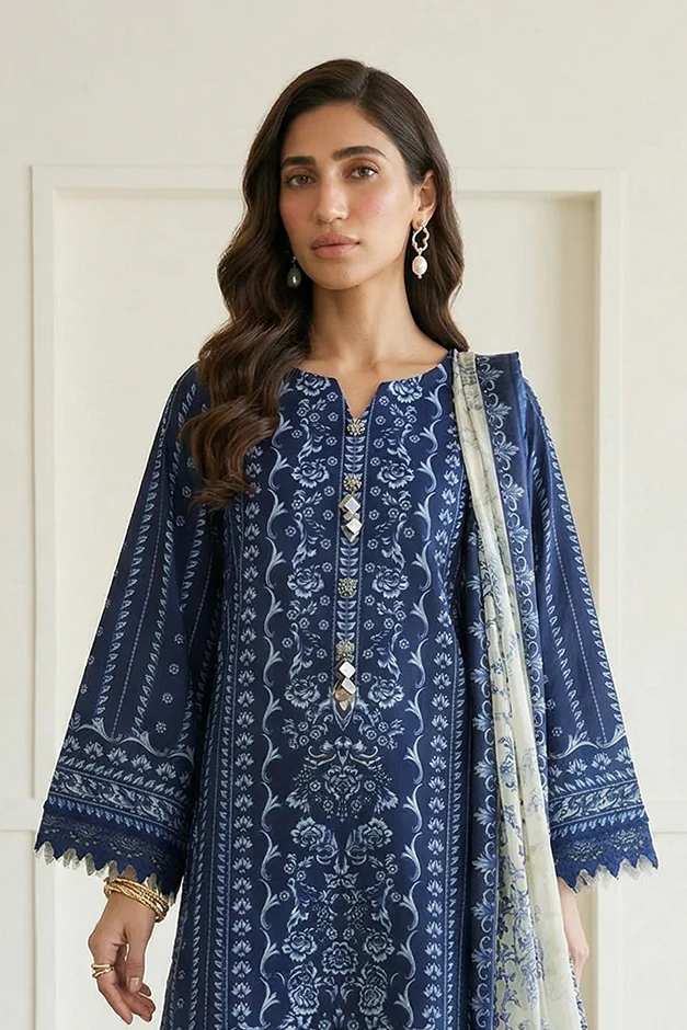 Zellbury | Shirt Shalwar Dupatta - 0948
