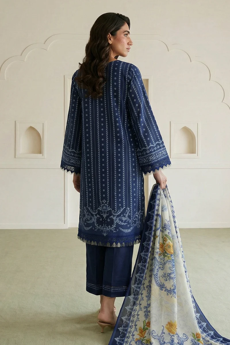 Zellbury | Shirt Shalwar Dupatta - 0948