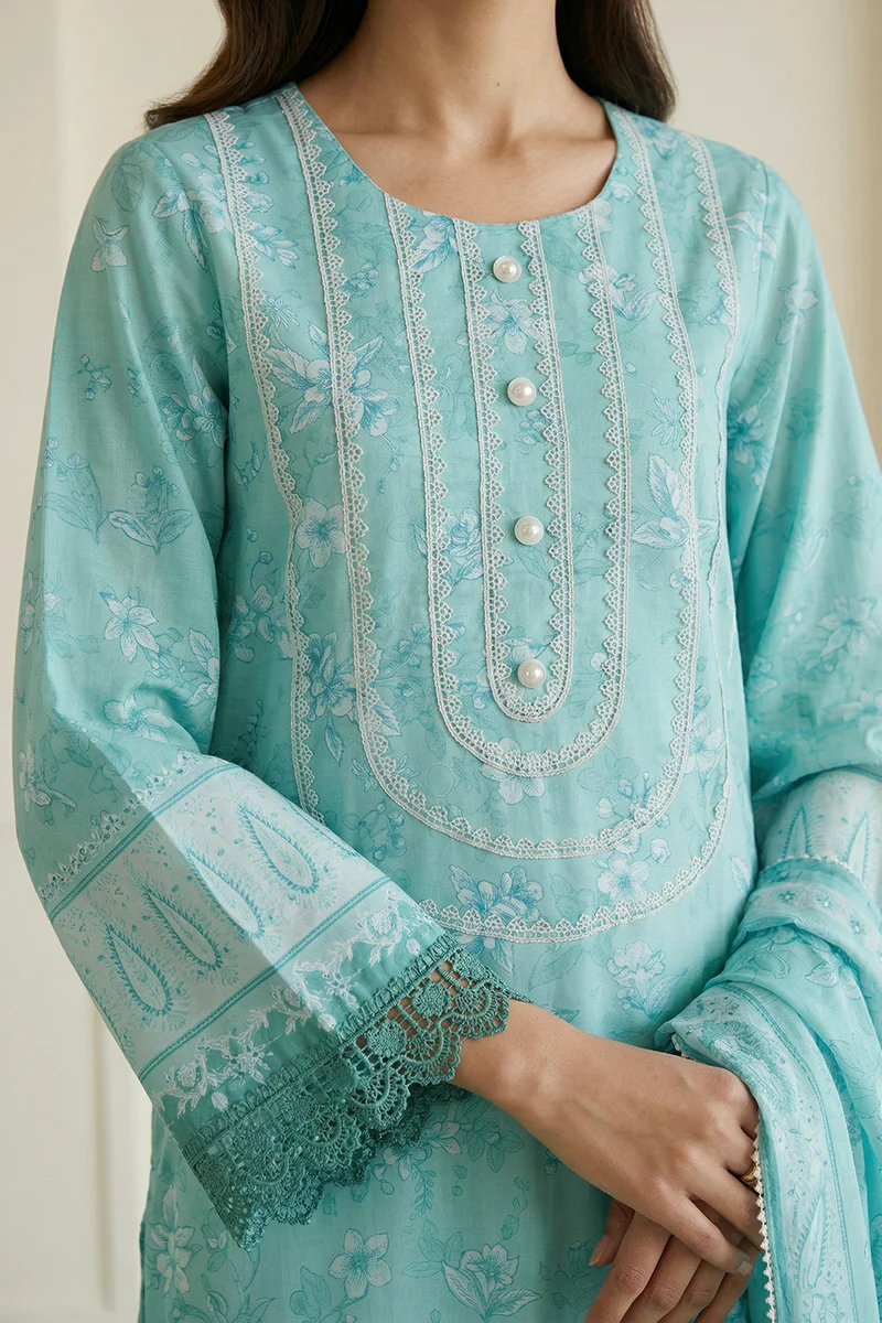 Zellbury | Shirt Shalwar Dupatta - WUS26X30954