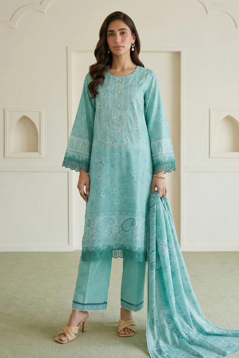 Zellbury | Shirt Shalwar Dupatta - WUS26X30954