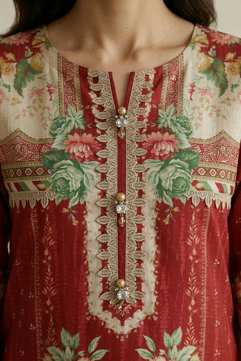 Zellbury | Shirt Shalwar Dupatta - WUS26X31006