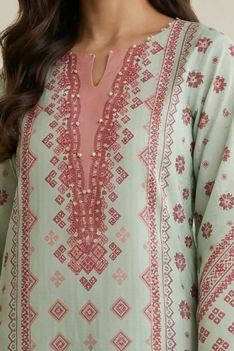 Zellbury | Shirt Shalwar Dupatta - WUS26X31008