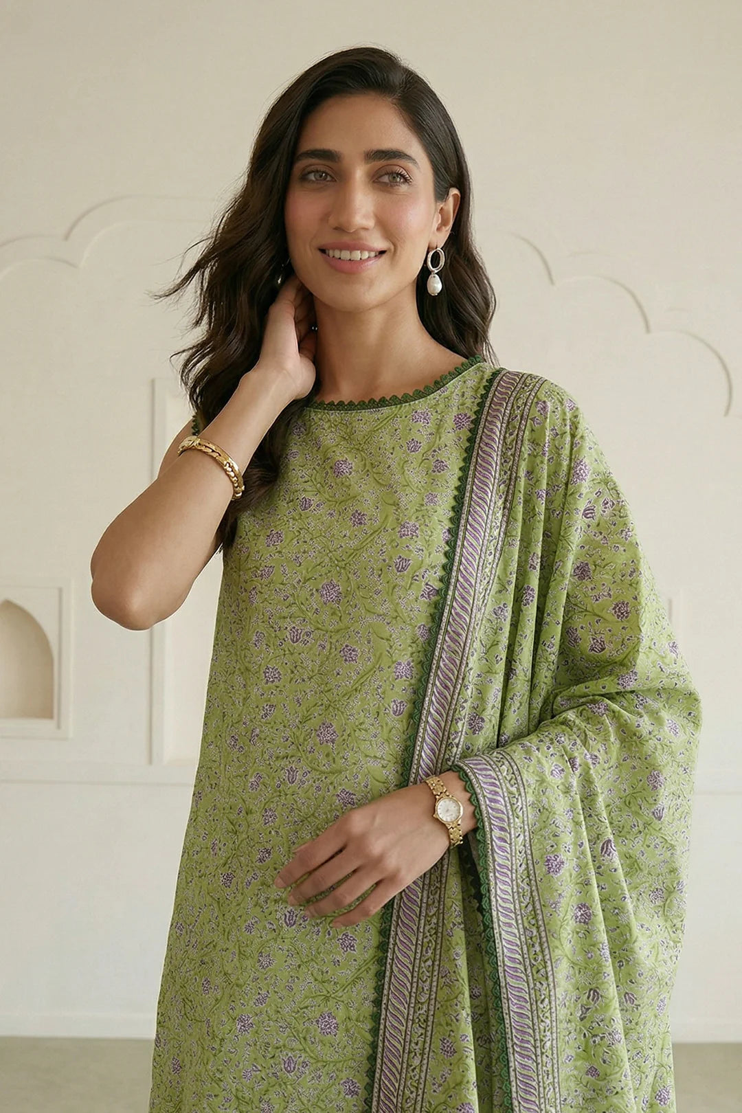 Zellbury | Shirt Shalwar Dupatta - WUS26X31086