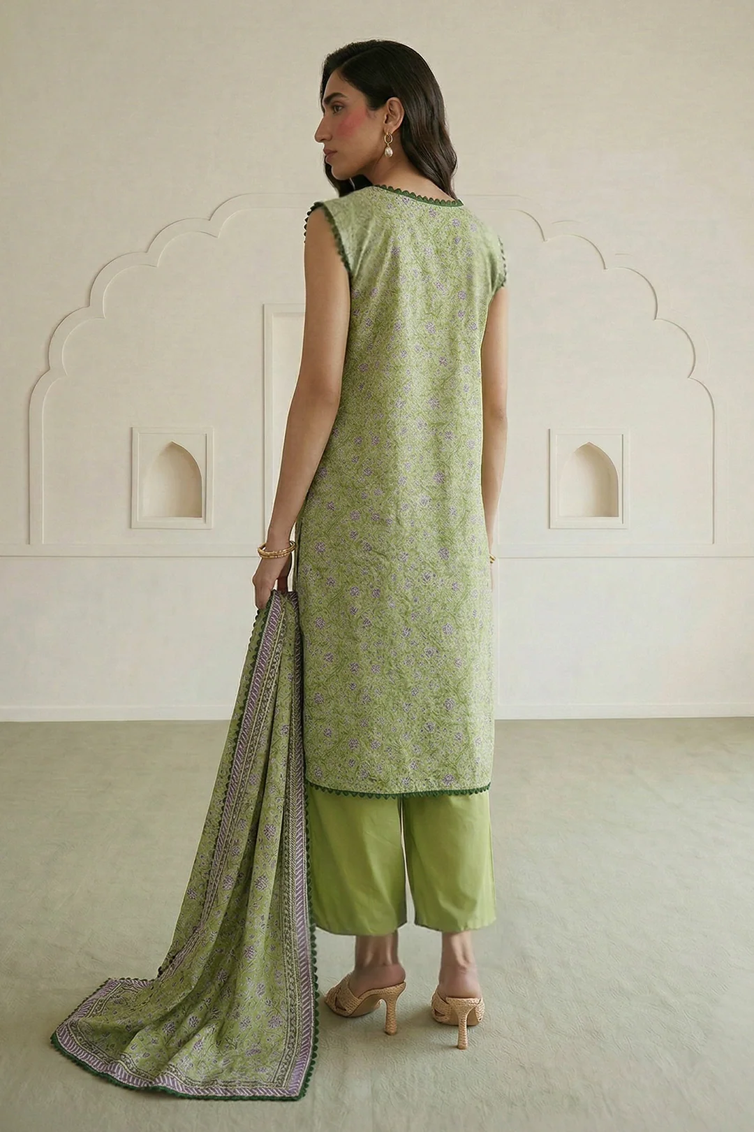 Zellbury | Shirt Shalwar Dupatta - WUS26X31086