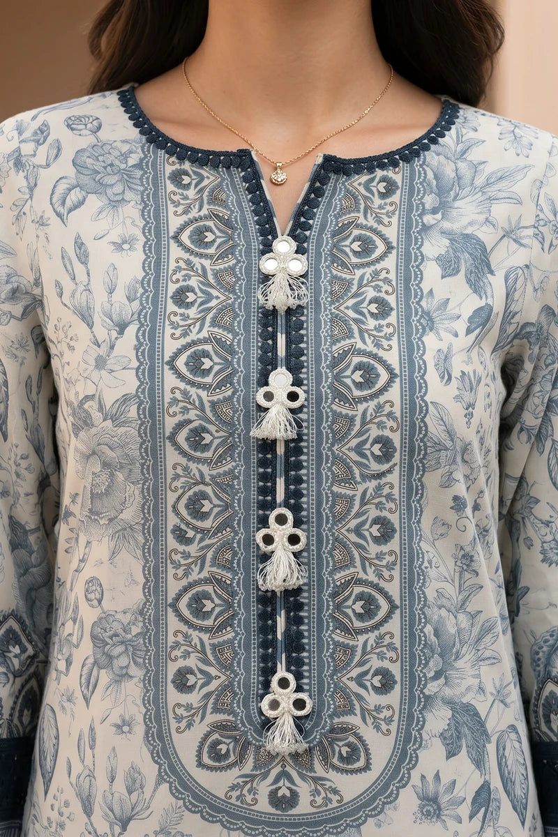 Zellbury | Shirt Shalwar Dupatta - 1087