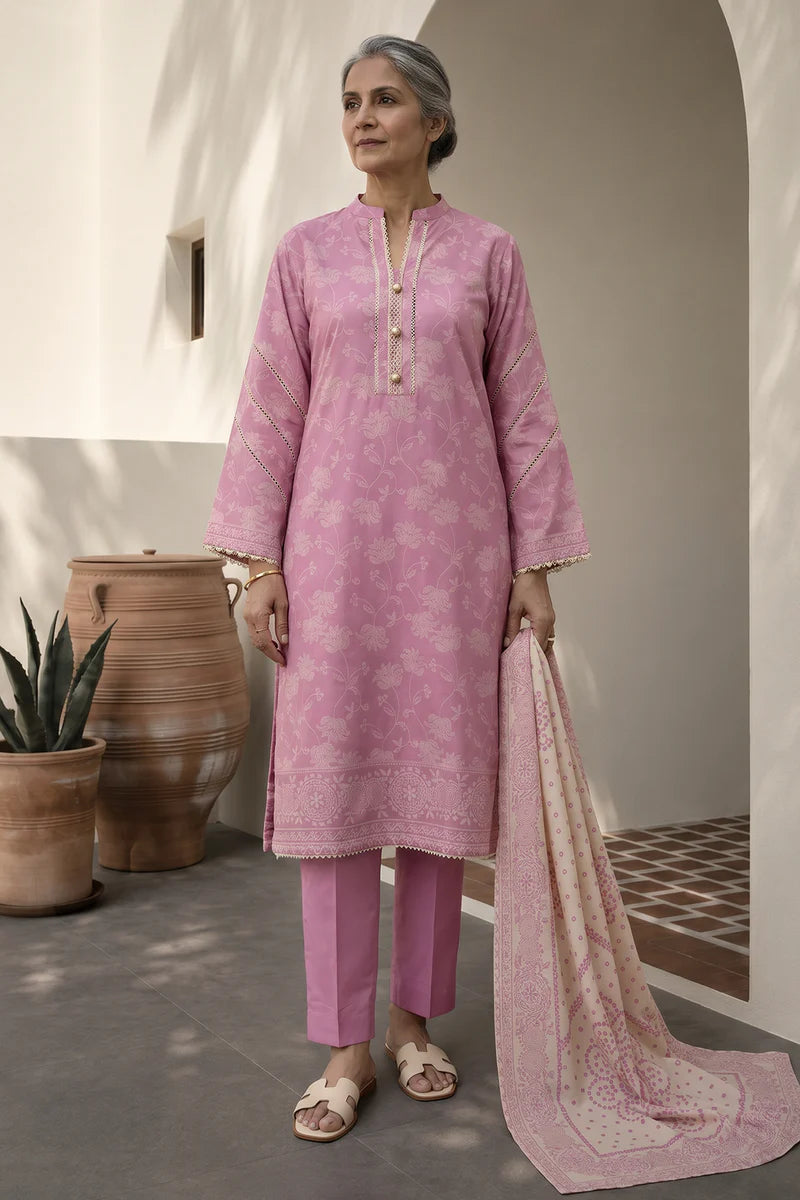 Zellbury | Shirt Shalwar Dupatta - 8006