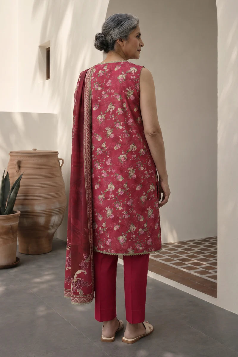 Zellbury | Shirt Shalwar Dupatta - 8012