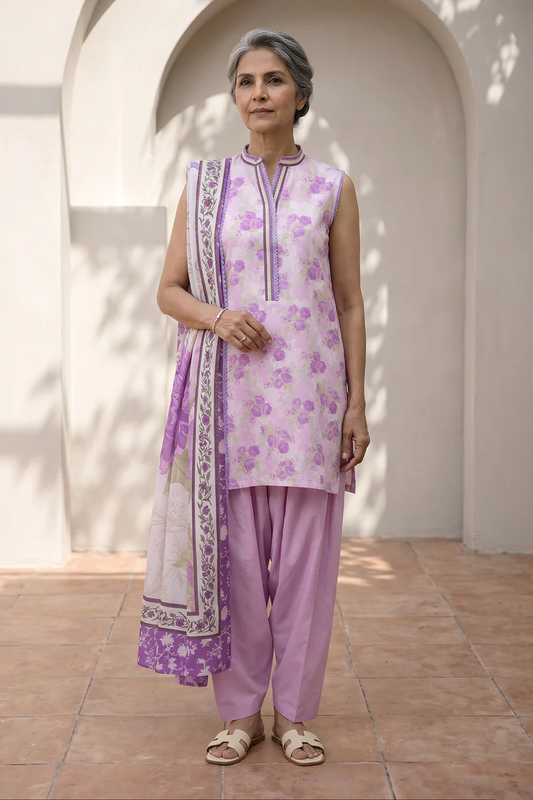 Zellbury | Shirt Shalwar Dupatta - 8018