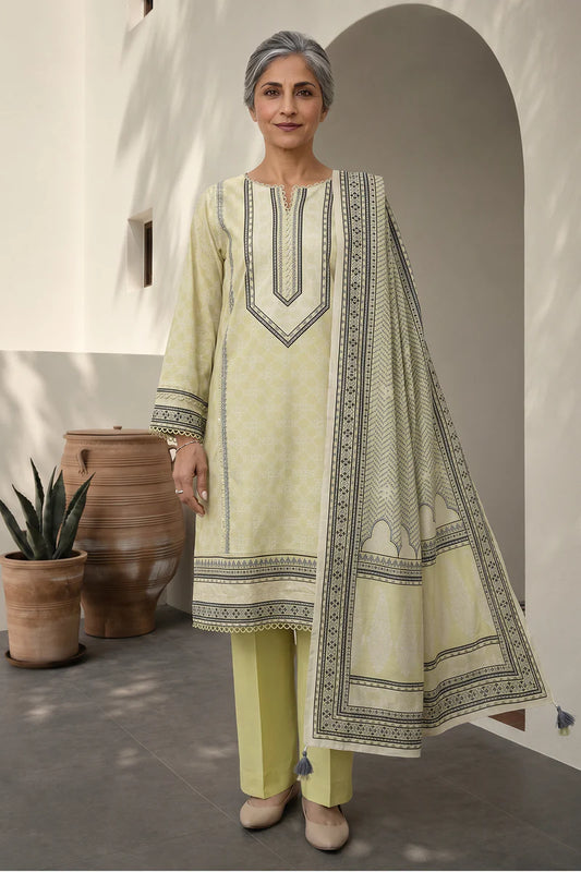 Zellbury | Shirt Shalwar Dupatta - 8024