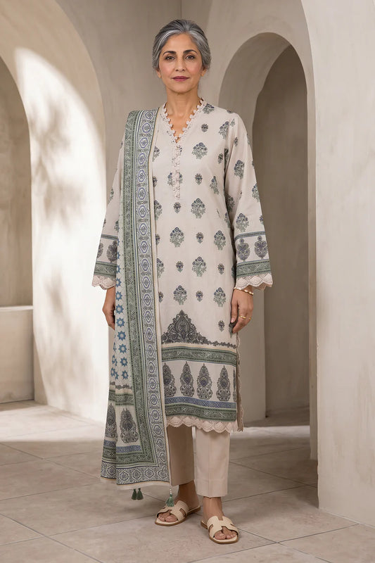 Zellbury | Shirt Shalwar Dupatta - 8035