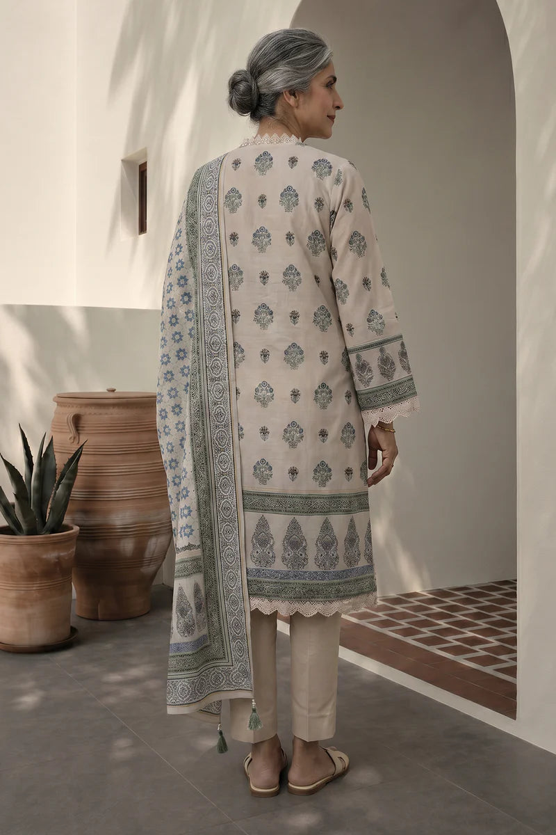 Zellbury | Shirt Shalwar Dupatta - 8035