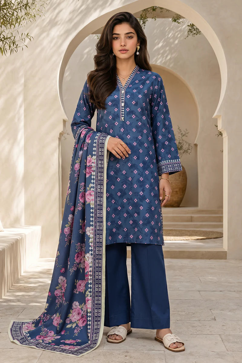 Zellbury | Shirt Shalwar Dupatta - 8060