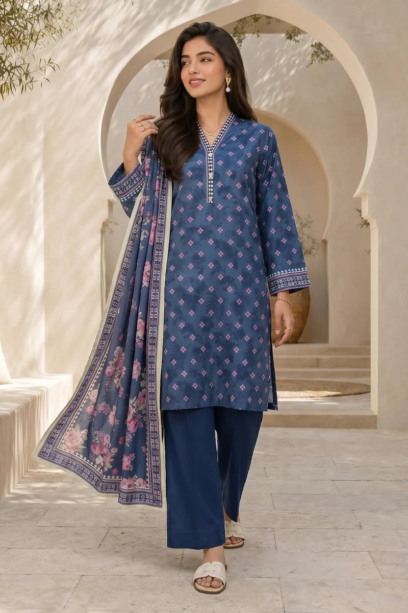 Zellbury | Shirt Shalwar Dupatta - 8060