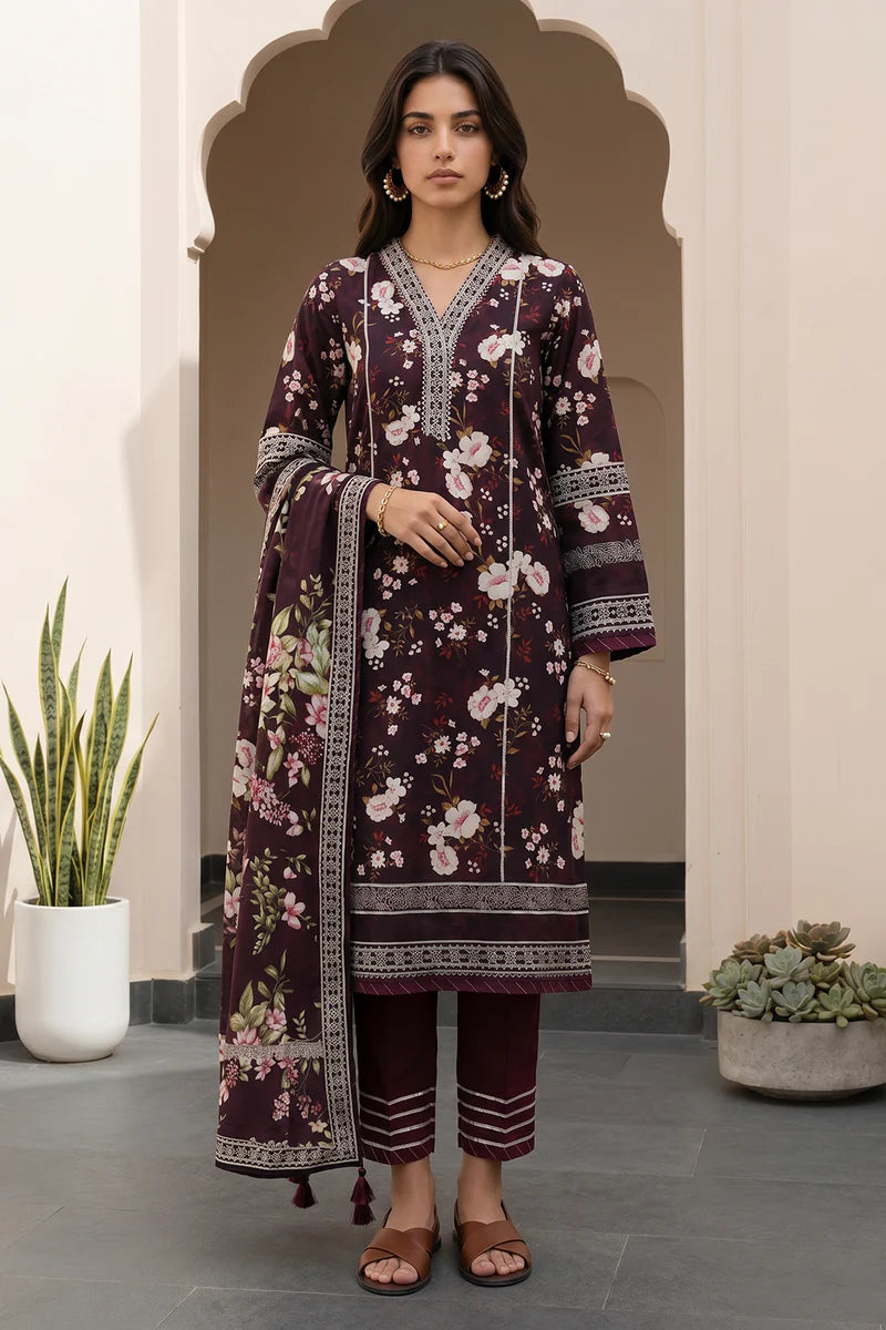 Zellbury | Shirt Shalwar Dupatta - 8067
