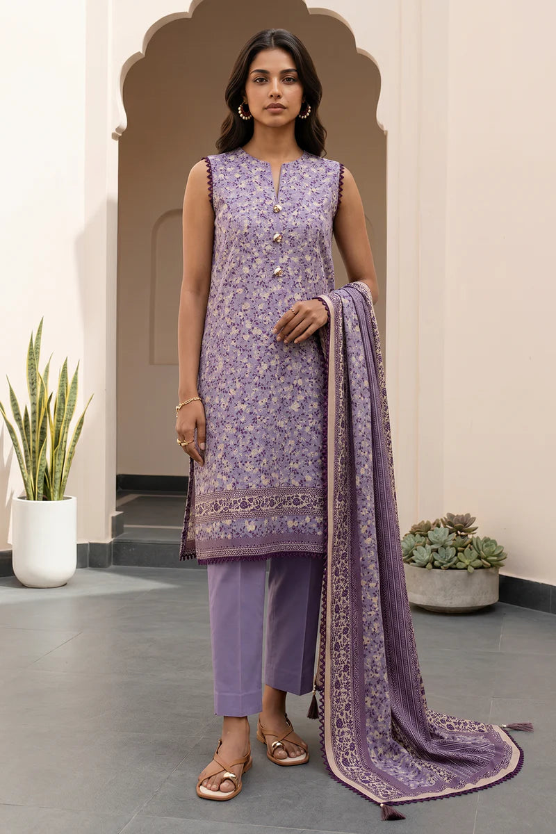 Zellbury | Shirt Shalwar Dupatta - 8068