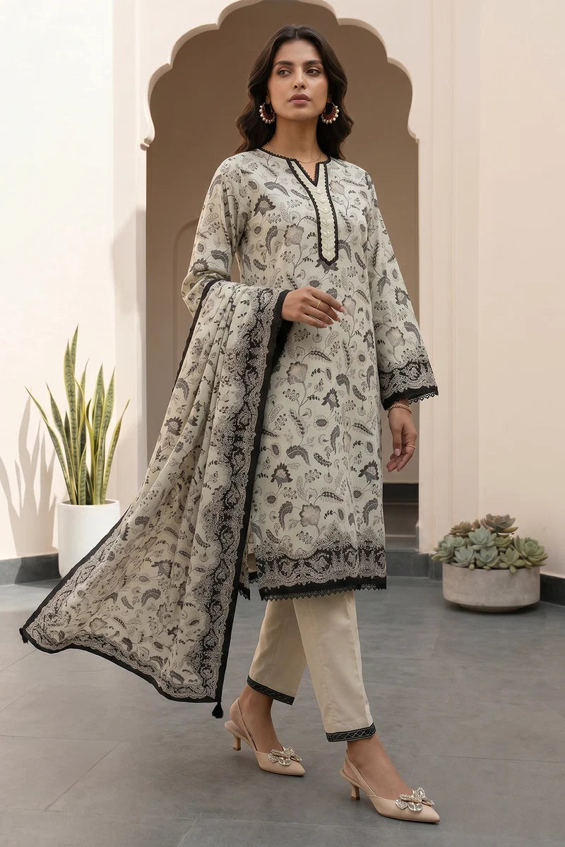 Zellbury | Shirt Shalwar Dupatta - 8080