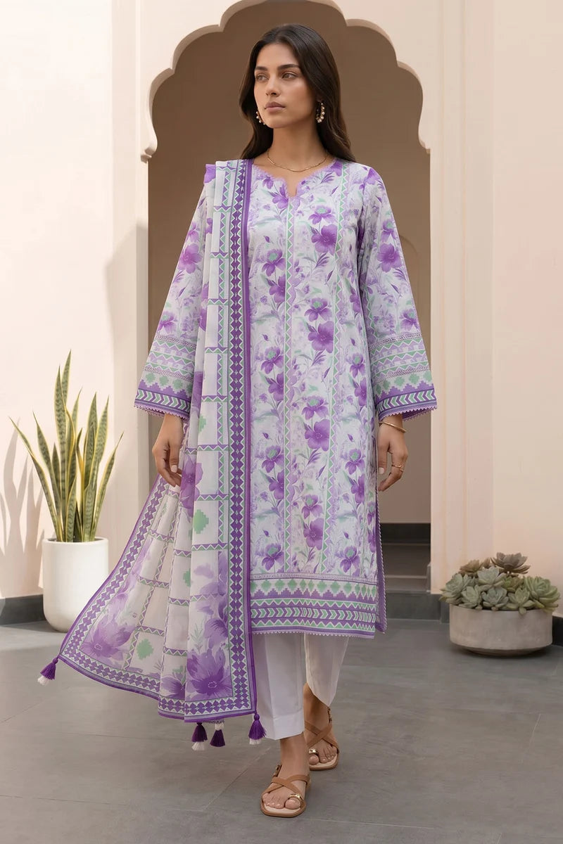 Zellbury | Shirt Shalwar Dupatta - 8088