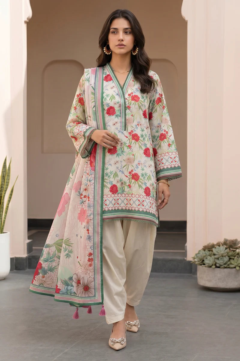 Zellbury | Shirt Shalwar Dupatta - 8090