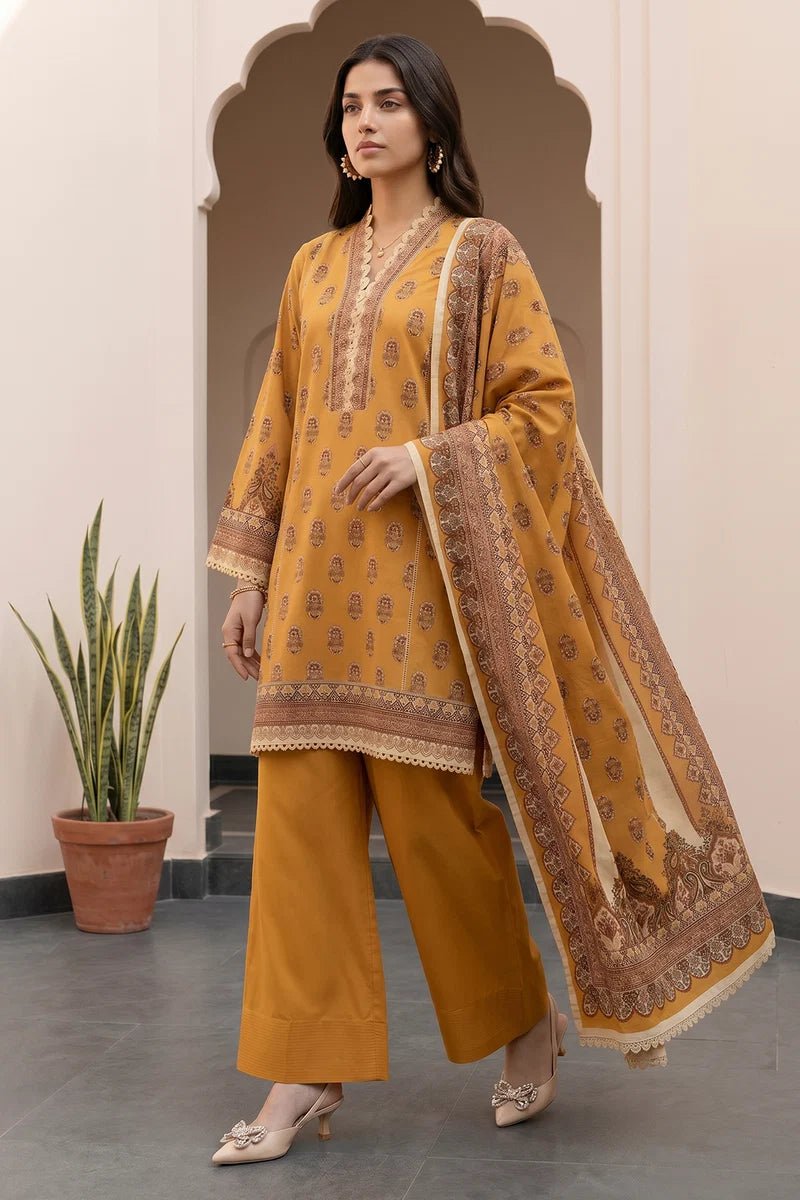 Zellbury | Shirt Shalwar Dupatta - 8105
