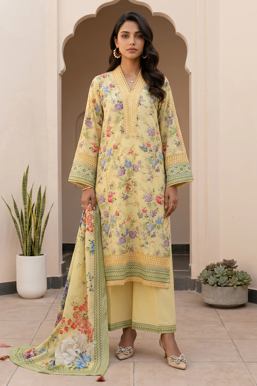 Zellbury | Shirt Shalwar Dupatta - 8106