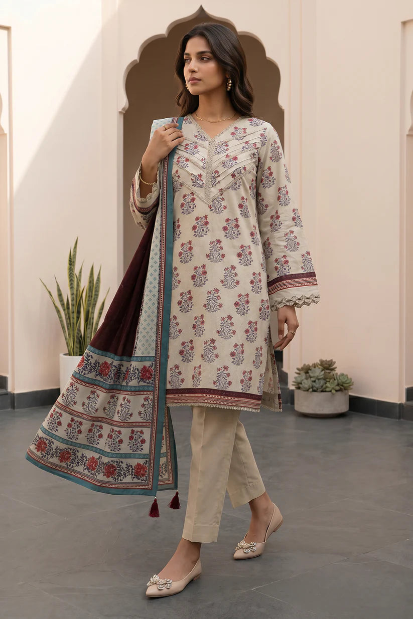 Zellbury | Shirt Shalwar Dupatta - 8108