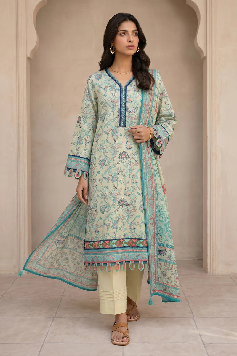 Zellbury | Shirt Shalwar Dupatta - WUS26X38115