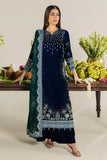 NW-137 | Nureh Maya 3Pc Embroidered And Embellished Velvet