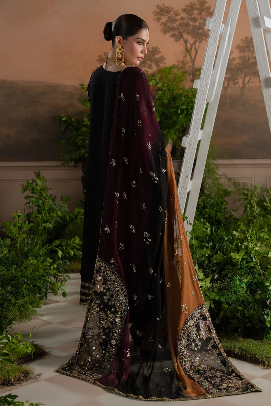 AM-48 by Nureh Amaya Chiffon Luxury Ensemble
