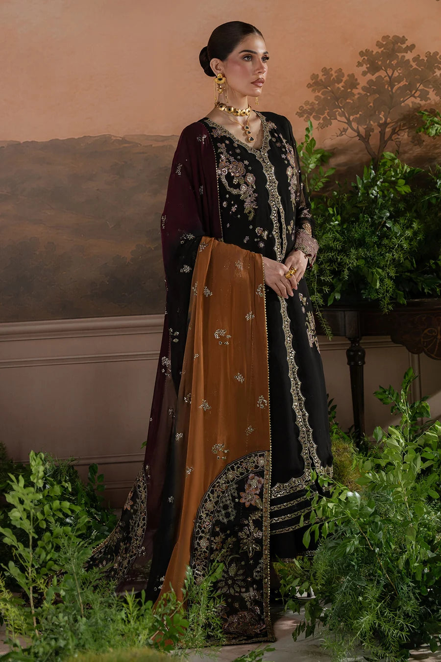 AM-48 by Nureh Amaya Chiffon Luxury Ensemble