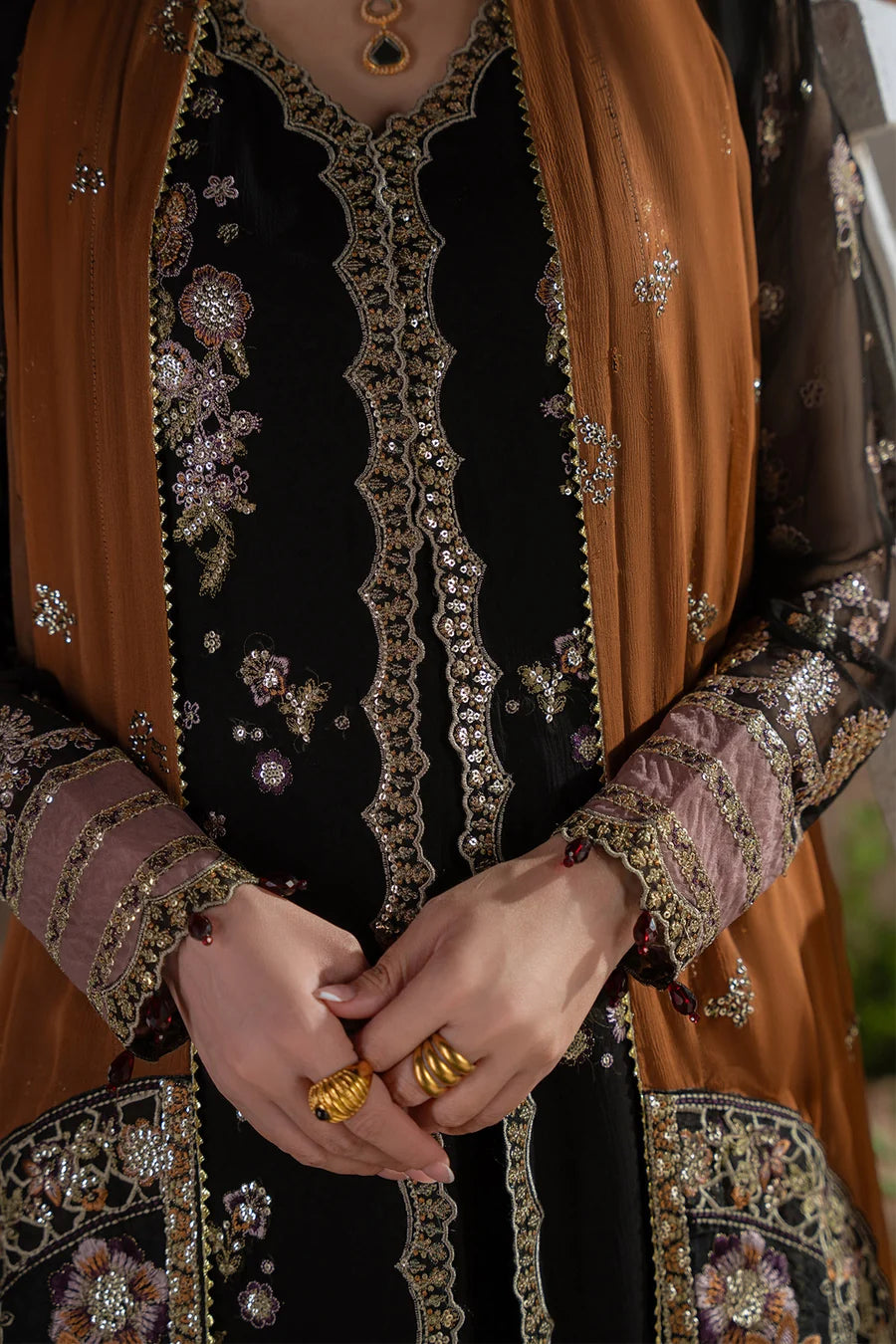 AM-48 by Nureh Amaya Chiffon Luxury Ensemble