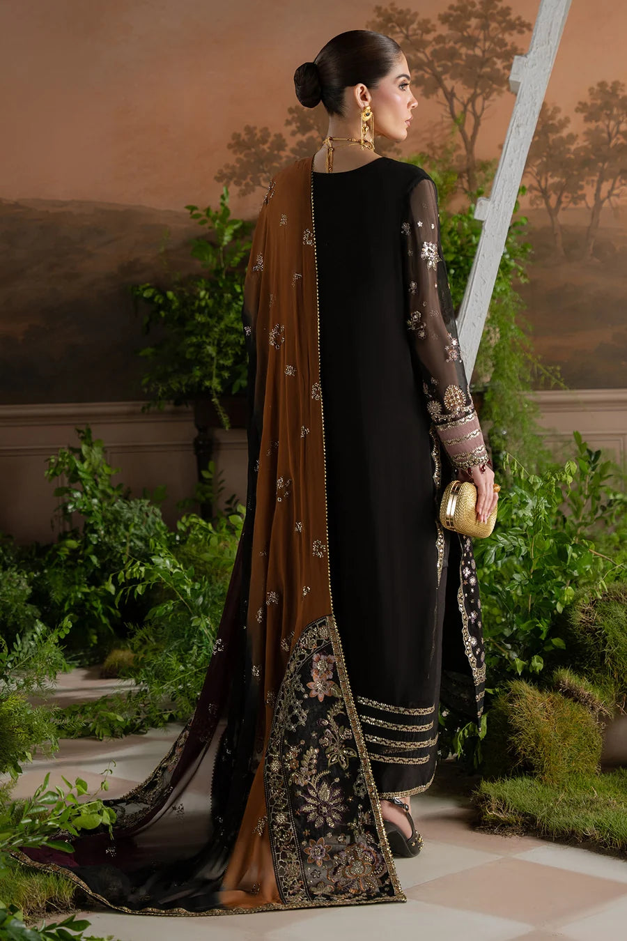 AM-48 by Nureh Amaya Chiffon Luxury Ensemble