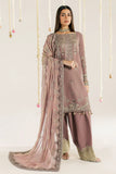NW-135 | Nureh Maya 3Pc Embroidered And Embellished Velvet